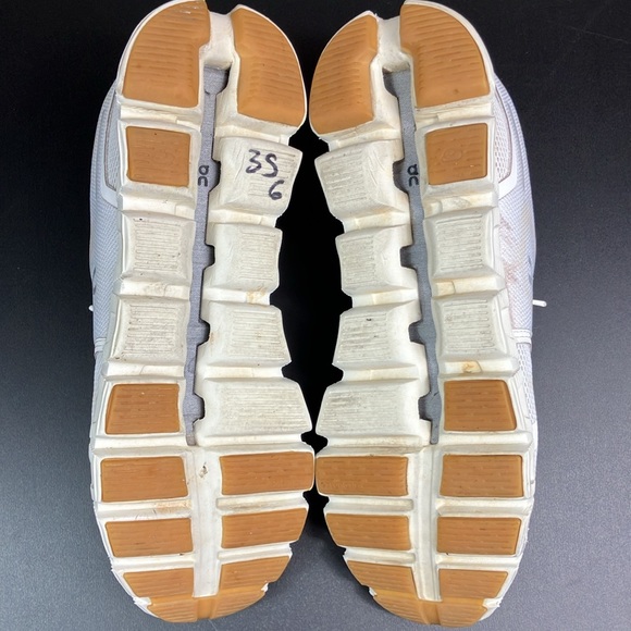 On Cloud Running 5 Pearl White Athletic Sneaker Shoes Women’s size 10.5 - Picture 14 of 14